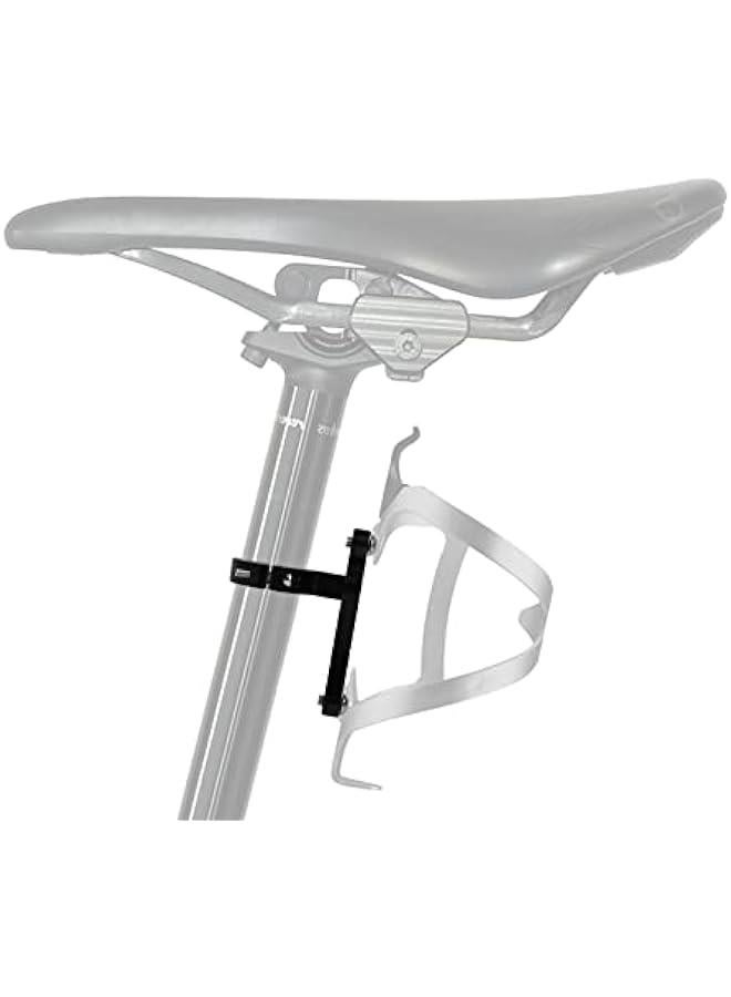 Generic Bike Water Bottle Holder Adapter Bicycle Water Bottle Cage Handlebar Mount Clamp - Image 1