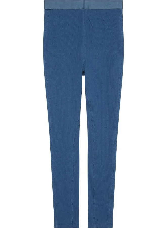 كالفن كلاين Logo Rib Leggings