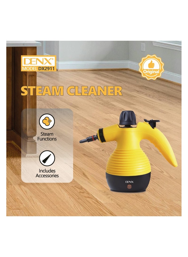 Denx Multi-purpose handheld steam cleaner, suitable for home, kitchen, bathroom and car cleaning. - Image 4