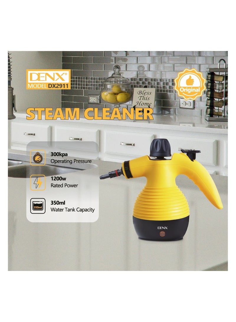 Denx Multi-purpose handheld steam cleaner, suitable for home, kitchen, bathroom and car cleaning. - Image 5