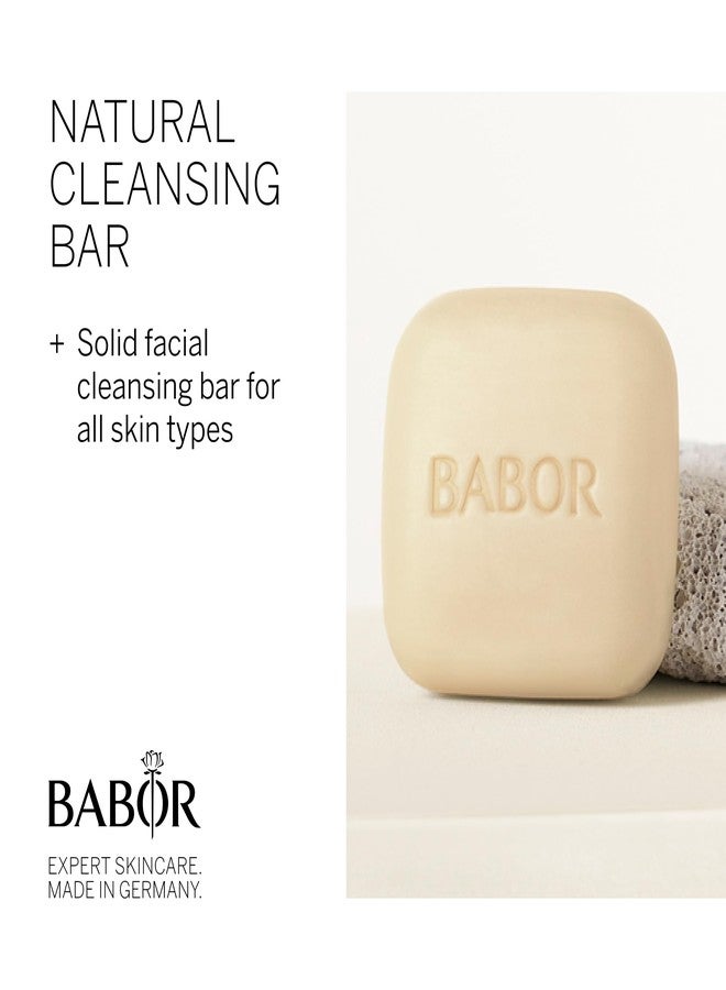 BABOR Natural Cleansing Bar for Oily Skin and Combination Skin, Solid Facial Cleansing for a Clarified Complexion, with Aloe Vera and Baobab Oil, 1 x 65 g - Image 2