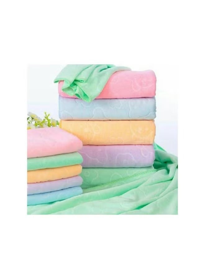 منشفة مطبخ ناعمة فائقة الامتصاص من الألياف الدقيقة، متعددة الألوان، 5 قطع - Image 3