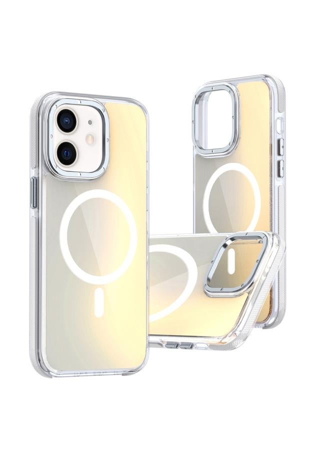 Zaboon Case For iPhone 11 Dual-Color Gradient Discolor MagSafe Phone Case - Image 1