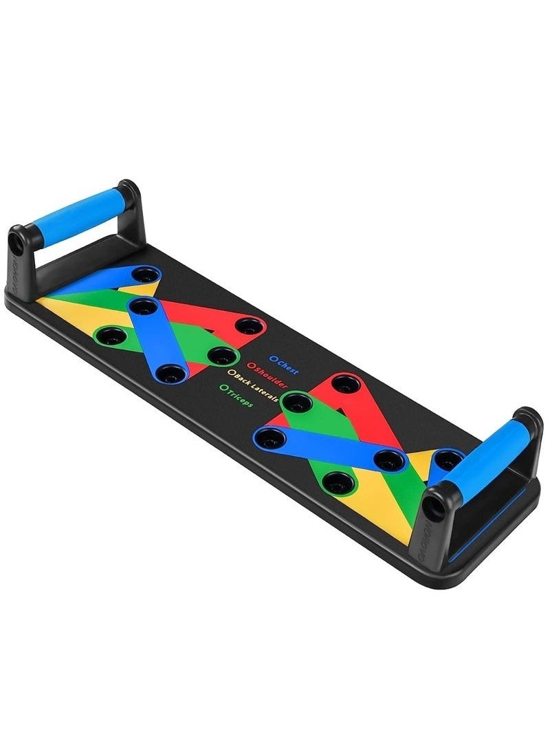 HAVEN Push Up Board 9-in-1 – Multi-Functional Home Workout Equipment for Strength Training, Chest, Arms & Muscle Exercise  - Image 1