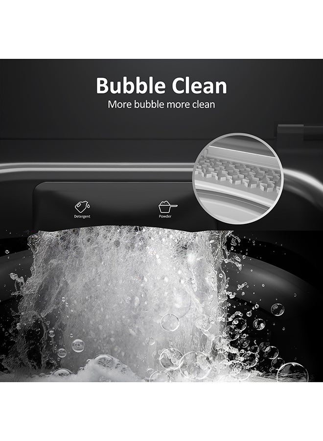 Hisense 9KG Top Loading Washing Machine WT3K9022UT, iBubble Clean, Monolith Design, Aqua Save, Soak Function, PureFlat Lid, Mega Capacity, Magic Filter, Quick Wash, Air Dry WT3K9022UT Titanium Gray - Image 4