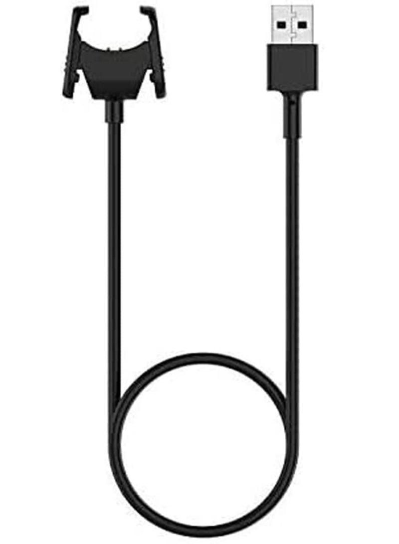 Captaintech Charger Cable Compatible with Fitbit Charge 3,Replacement USB Charging Cable Cord Clip Dock Accessories Adapter for Charge 3 Heart Rate Fitness Wristband - Image 1
