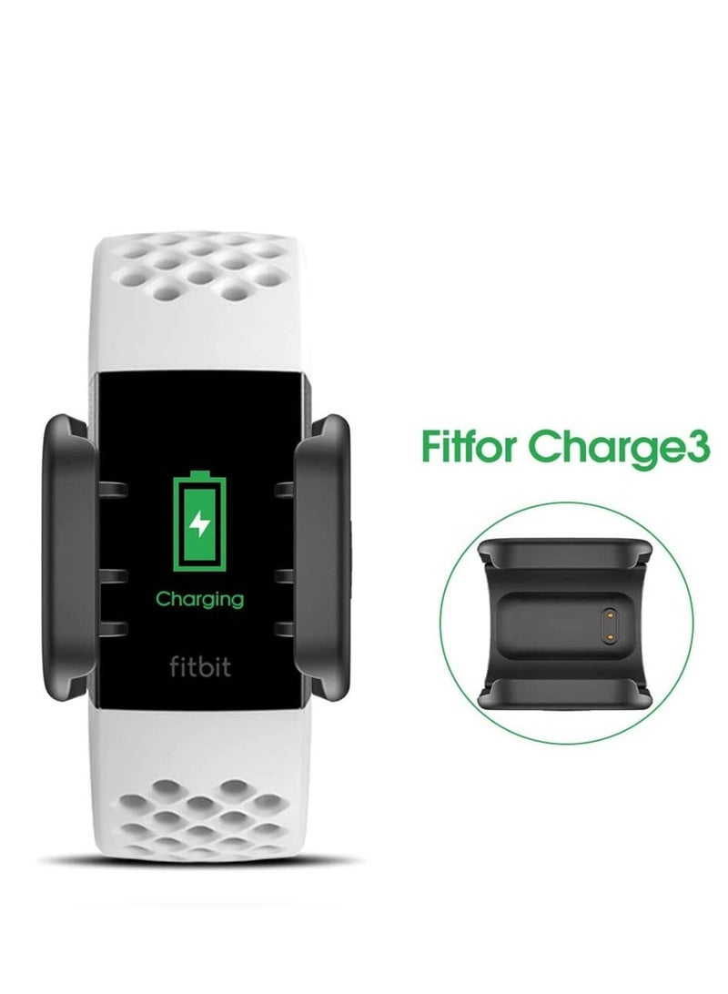 Captaintech Charger Cable Compatible with Fitbit Charge 3,Replacement USB Charging Cable Cord Clip Dock Accessories Adapter for Charge 3 Heart Rate Fitness Wristband - Image 4