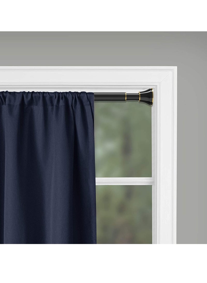 JOGAMS Spring Tension Curtain Rod Adjustable Small Curtain Rods Shower Curtain Tension Rods for Window Bathroom Cupboard Kitchen No Drilling  - Image 4