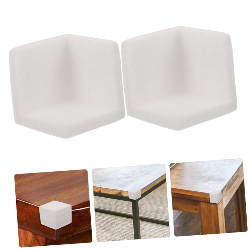 50 Pcs White Foam Corner Protectors Childproof Safety Edge Guards for Furniture and Shipping - Image 4