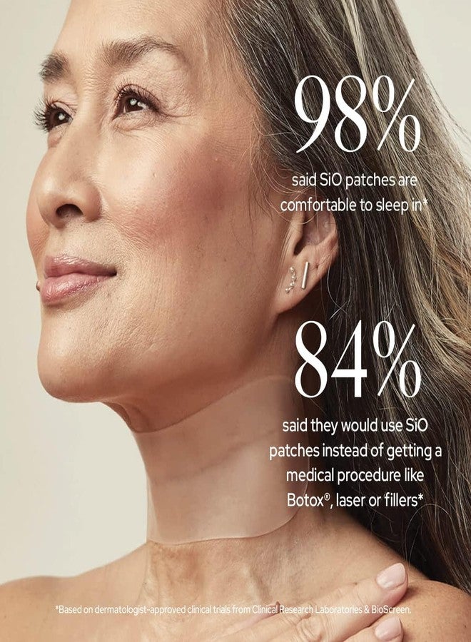 SiO Beauty NeckLift - Neckline Anti-Wrinkle Patch - Overnight Smoothing Silicone Patches For Neck Wrinkles, Fine Lines And Turkey Neck - Image 3