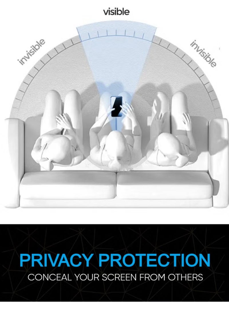 Original Tempered Dustproof Privacy Glass Screen Protector Compatible For iPhone XR - Image 2