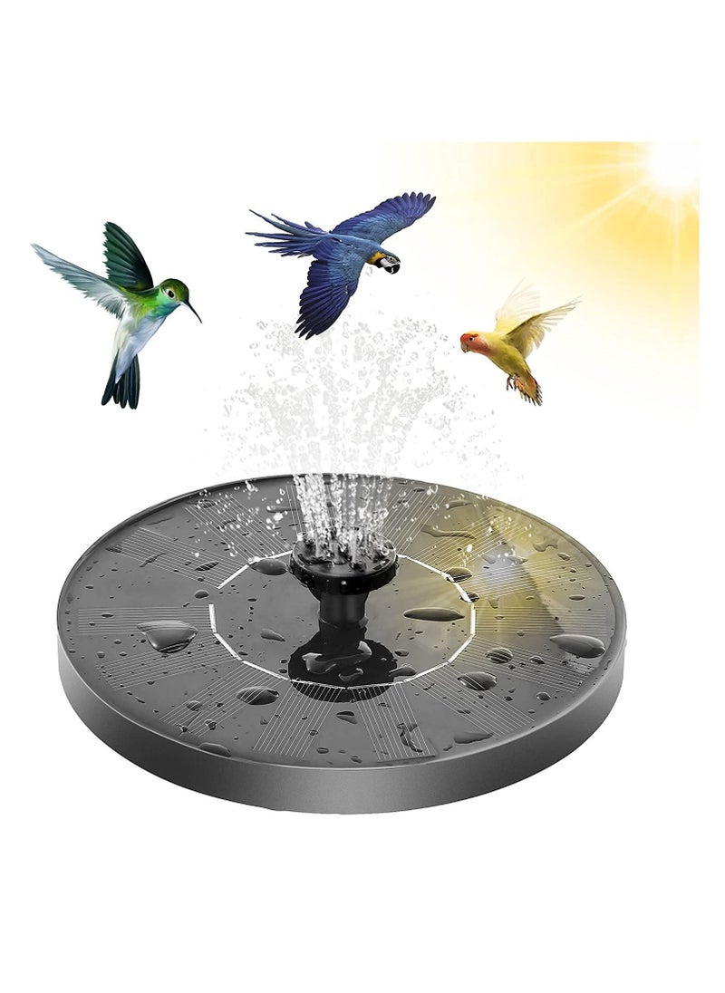 Excefore Solar Fountain Pump, 1.5W Solar Water Fountain with 8 Nozzles, Solar Powered Water Feature Pump for Pond Garden, Bird Bath, Fish Tank, Pool, Garden Decoration, Outdoor Pool Floating Fountain  - Image 1