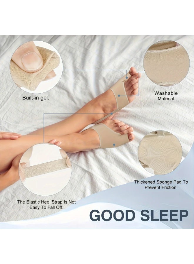 Bunion Corrector & Big Toe Separator – Orthopedic Splint for Hallux Valgus Pain Relief, Non-Surgical Toe Straightener for Men & Women, Day & Night Support (1 Pair) - Image 5