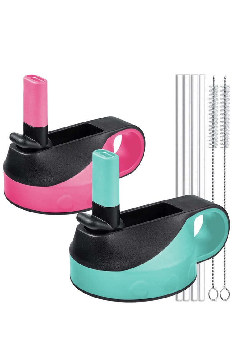 Y&D Wide Mouth Straw Lid for Hydro Flask Water Bottle Soft Bite Valve Hydroflask Sport Cap Accessories  - Image 1
