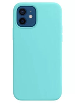 Flexible and modern silicone case for iPhone  11  turquoise color