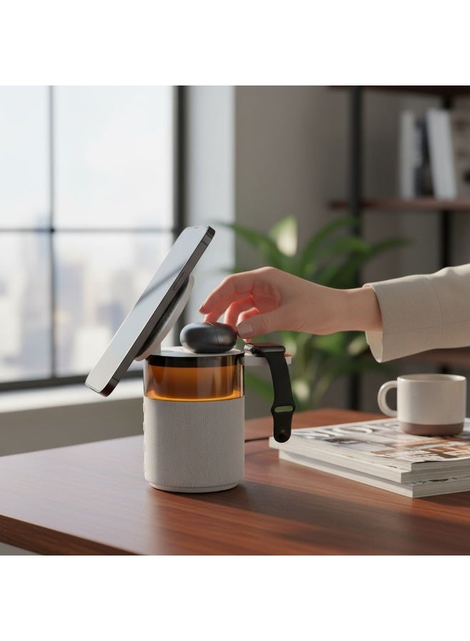 WIRELESS CHARGER SPEAKER 5-in-1 - Image 2