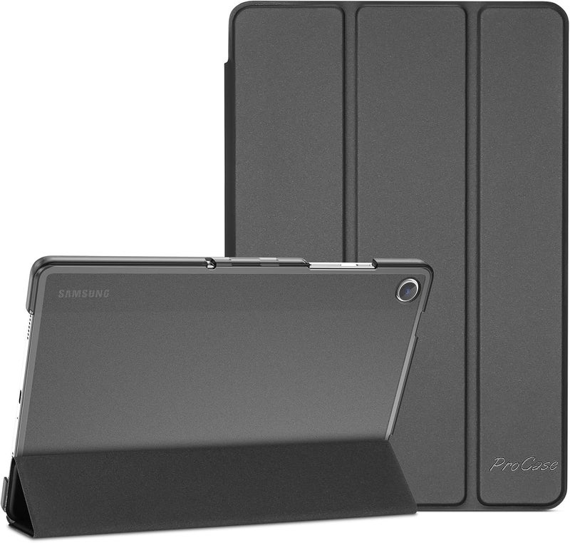 Procases For Galaxy Tab A9 Plus 11 Inch 2023 Case, Slim Stand Hard Back Shell Protective Smart Cover Case For 11" Galaxy Tab A9+ Plus 2023 Sm-X210/X215/X216/X218-Black - Image 1