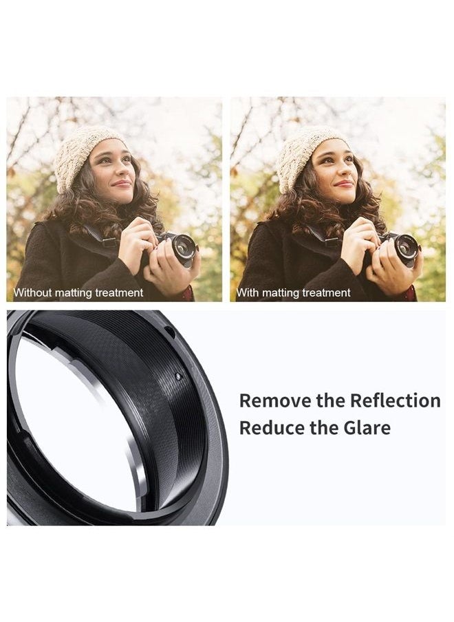 K&F Concept Lens Mount Adapter EOS EF/EFS Lens to Fuji FX Mount X-Pro1 X Camera X-Series Mirrorless Cameras  - Image 2