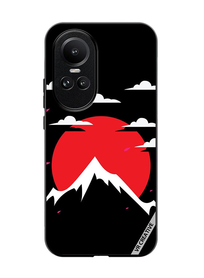 VR CREATIVE Protective Case Cover For Oppo Reno 10 Mount Fuji Japan Design Multicolour - Image 1