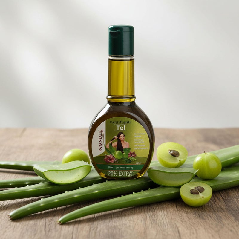 patanjali Kesh Kanti Hair Oil 120ml / 4.05 fl oz - (Pack of 2) - Image 3