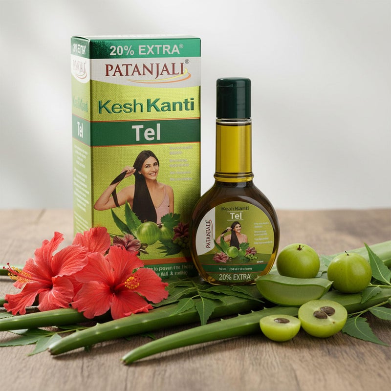 patanjali Kesh Kanti Hair Oil 120ml / 4.05 fl oz - (Pack of 2) - Image 2