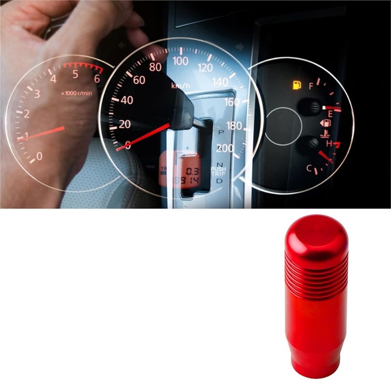 Shifter Knob 4pcs Driving Knob Gear Shift 8.5cm Transmission Aluminum Alloy Appearance Car Convenient Decoration Interior Manual - Image 2