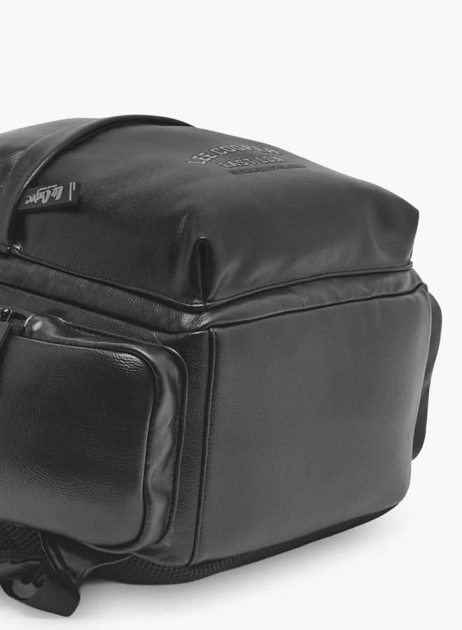 Lee Cooper BLACK Men Padded Straps Backpack for Men | Best Price UAE