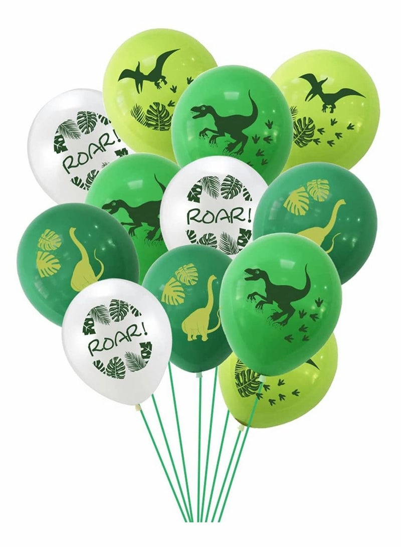 SYOSI Balloons, Party Decoration, Dinosaur Latex Balloons, Happy Birthday Banners, Dinosaur Party Balloons Decorations, for Birthday Wedding Baby Shower, Party Supplies Favors, 35 Pcs - Image 5