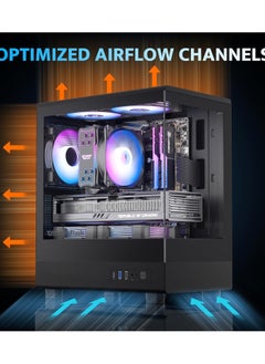 Intel BUDGET GAMING/WORKSTSTION DESKTOP PC: Corei7 PROCESSOR | GTX 1650 4GB GRAPHICS CARD | 16GB RAM | 512GB NVME +2TB HDD | Windows 11 | WIFI BT READY  - Image 3