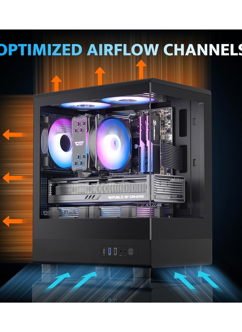 Intel - BUDGET GAMING/WORKSTSTION DESKTOP PC: Corei7 PROCESSOR | GTX 1650 4GB GRAPHICS CARD | 16GB RAM | 512GB NVME +2TB HDD | Windows 11 | WIFI BT READY - Image 1