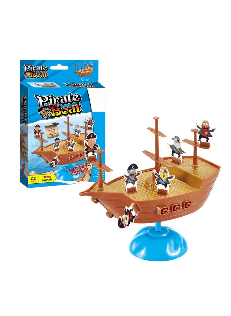 Kids Ship Game, Pirate Ship Game, Educational Board, Fun Balance Game for Kids, Kids Driving and Skills Board Games - Image 1