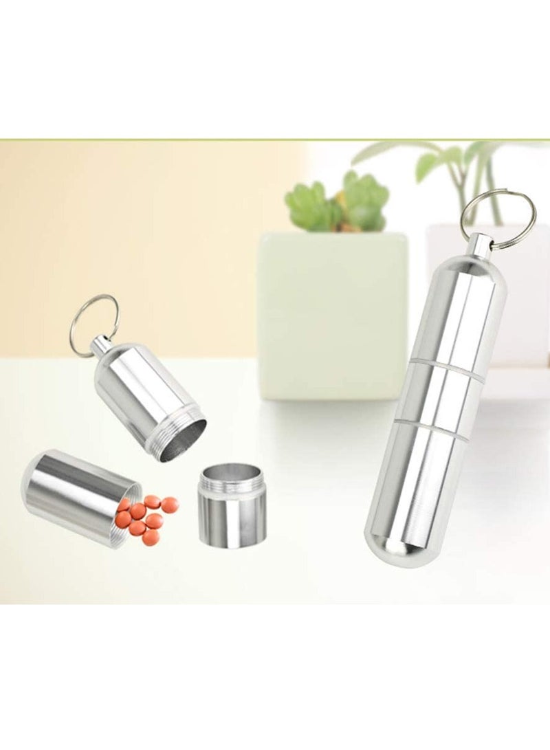 Excefore Cigarettes Pocket Case,Premium Cigarette Tubes Round Cigarette Box Portable Toothpick Holder with Key Chain for Car Travelling Outdoor Smokers - Image 4