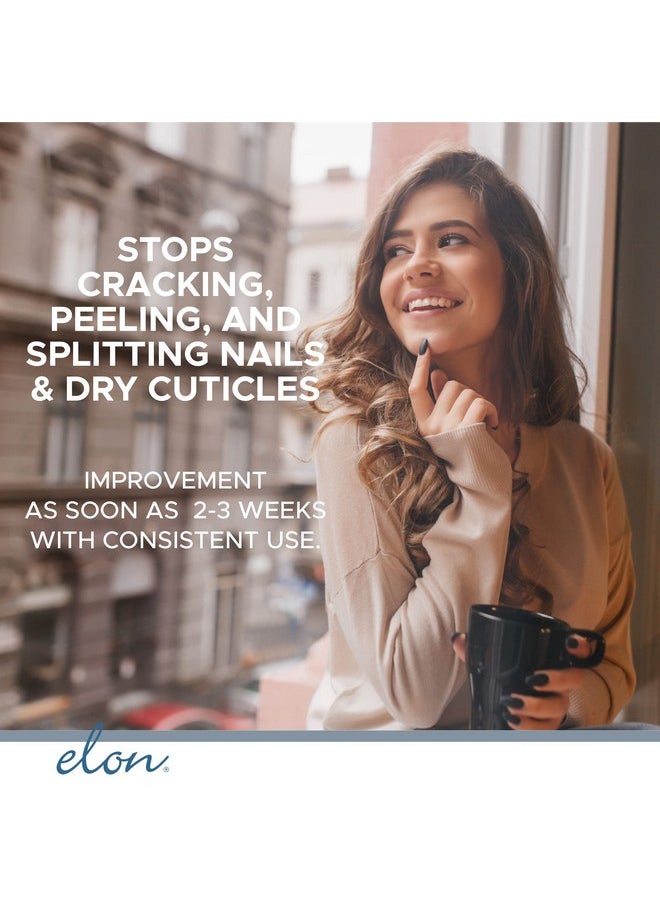 Elon - Lanolin-Rich Nail Conditioner, Strengthens Nails & Protects Cuticles, Recommended By Dermatologists & Podiatrists (7.5 G.) - Image 1