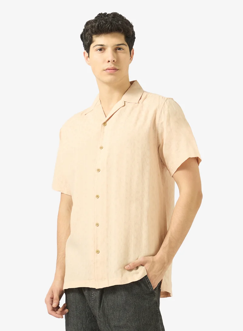 Ripples Mens Resort Collar Shirt