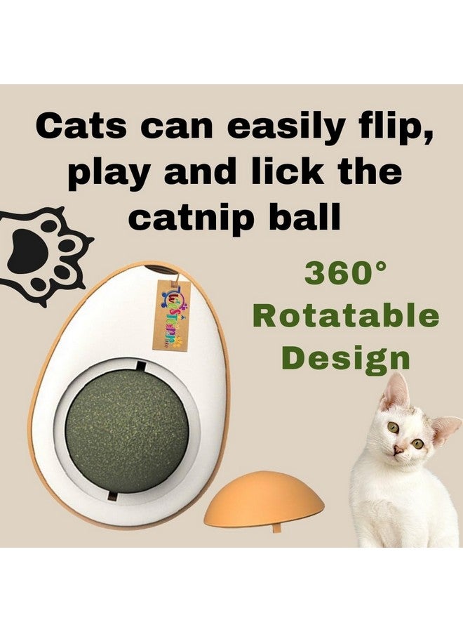 ويستيرن إرا لعبة على شكل بيضة عشبة النعناع البري - مصاصات عشبة النعناع البري للقطط | قابلة للمضغ واللعق | مسكنات للتوتر | معززات للترابط | مشجعات على ممارسة الرياضة | لعبة تفاعلية - Image 4