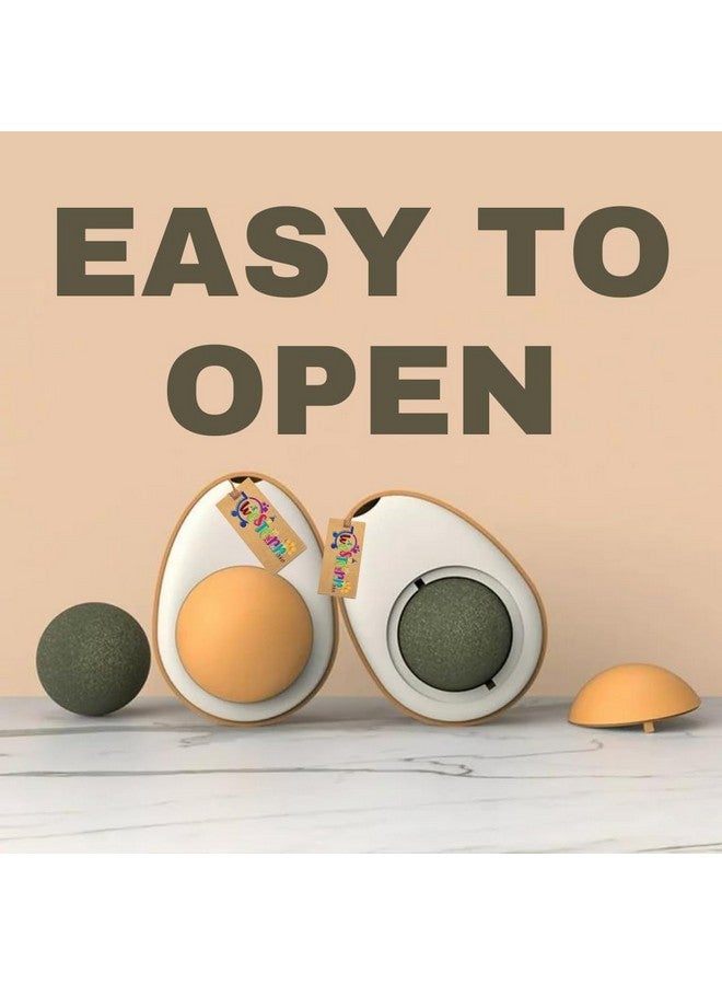 ويستيرن إرا لعبة على شكل بيضة عشبة النعناع البري - مصاصات عشبة النعناع البري للقطط | قابلة للمضغ واللعق | مسكنات للتوتر | معززات للترابط | مشجعات على ممارسة الرياضة | لعبة تفاعلية - Image 2