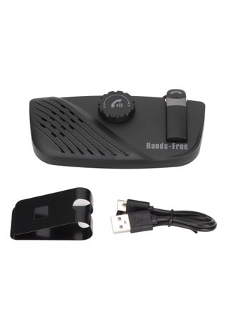 Bluetooth 5.0 Car Speaker, Handsfree Speakerphone for Cell Phone, Supports 2 Mobile Phones, Multipoint Handsfree Car Speaker with Visor Clip - pzsku/Z82AB5A6D6E9FEBA5E37BZ/45/_/1722829546/70ed6c4b-f420-40ce-b93f-e70c99cdada2