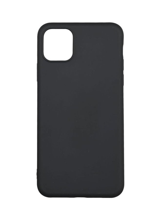 NIBEMINENT Thin Series Membrane Soft Touch Silicone Back Cover For iPhone 11 Pro Max Black - Image 1