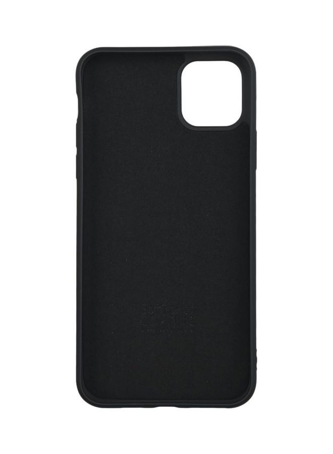 NIBEMINENT Thin Series Membrane Soft Touch Silicone Back Cover For iPhone 11 Pro Max Black - Image 2