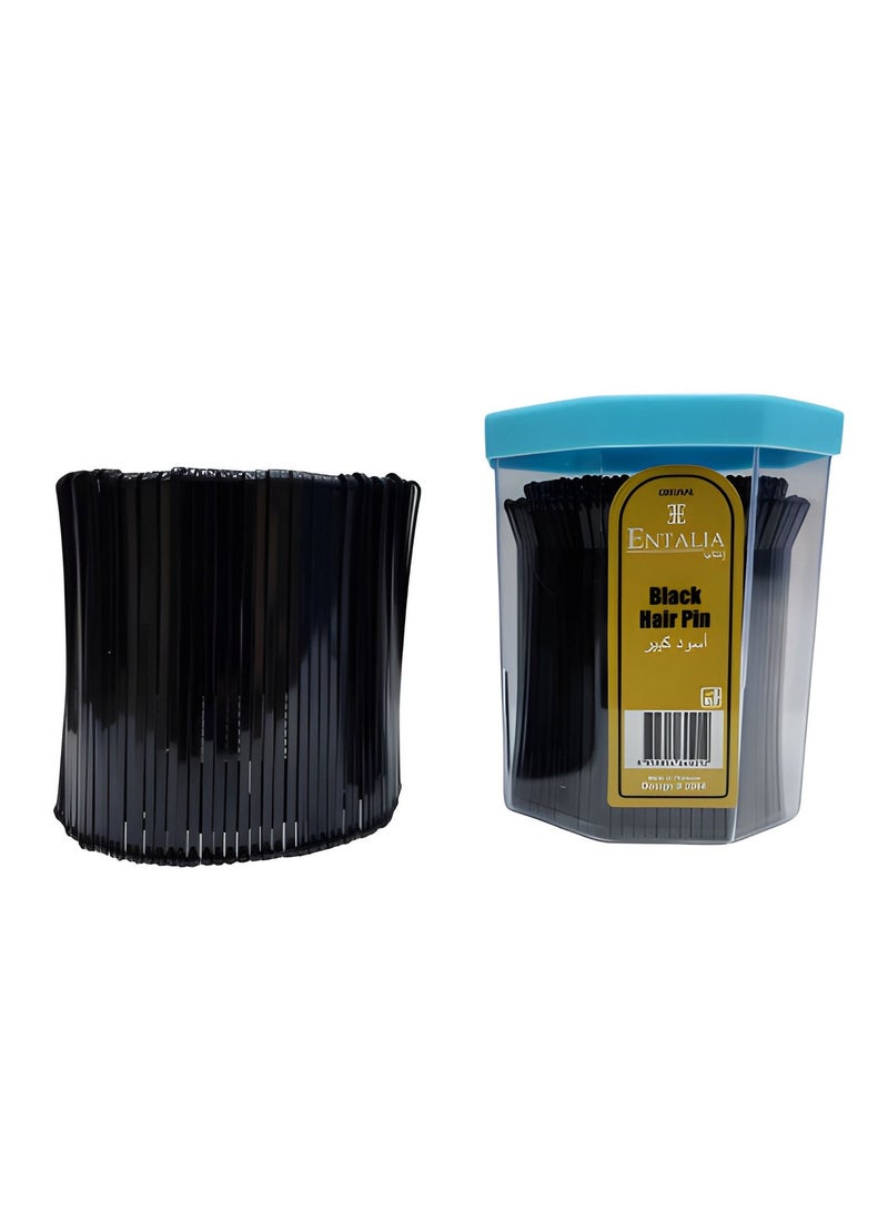 إنتاليا طقم بنس تايلاندي كبير لون أسود يحتوي على 100 حبة - Image 3