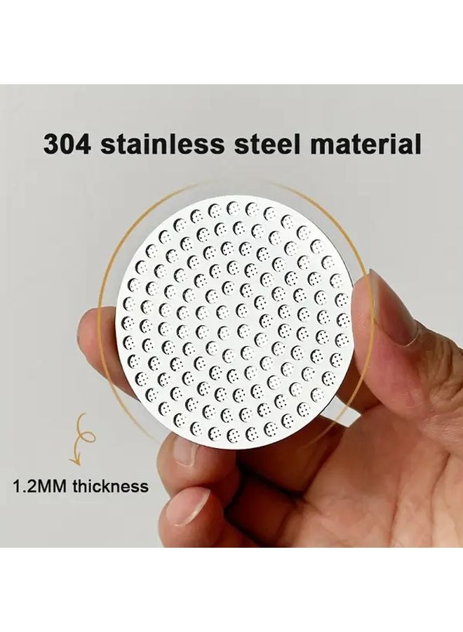 53mm مرشح إسبرسو من الفولاذ المقاوم للصدأ شبكة مزدوجة الطبقات شبكة مثقبة فاصل مياه - Image 5