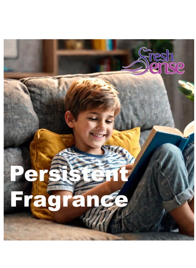 فريش سينس عبوة معطر هواء معاد تعبئته - عبوة 3 × 260 مل - معطر هواء أوتوماتيكي بخاخ أوتوماتيكي معطر هواء أوتوماتيكي بأوركيد للمنزل الحمام المرحاض المكتب يحيد الروائح الكريهة فريش سينس  - Image 4