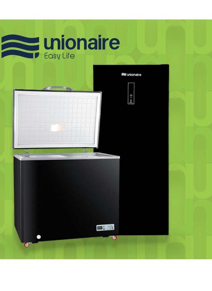 UNIONAIRE Unionaire 400L Silver Horizontal Deep Freezer, 282L Net Capacity, with Digital Screen  - Image 4