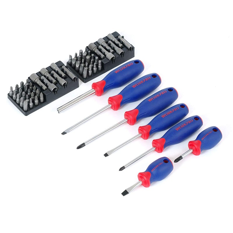WORKPRO 322-Piece Home Repair Tool Kit With Carrying Bag - Basic Household Hand Tools - Image 4