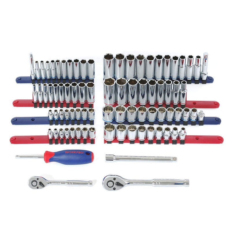WORKPRO 322-Piece Home Repair Tool Kit With Carrying Bag - Basic Household Hand Tools - Image 3