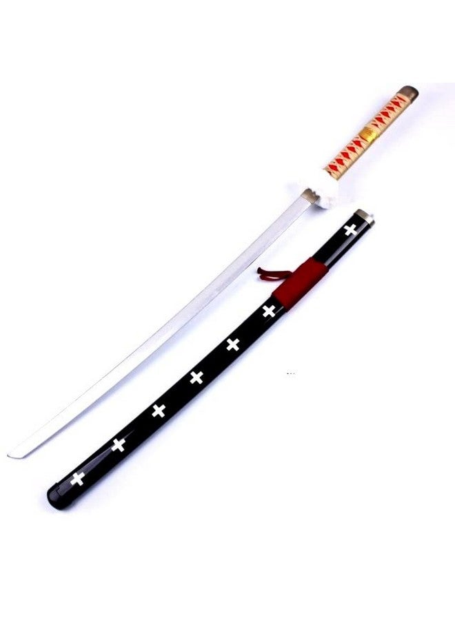 Trunkin Trunkin All Ages Katana For Cosplay Life Size Replica Wooden Toy Anime Accessory Toy Collectible | Wooden Sword (Trafalgar D Law Kikoku) 