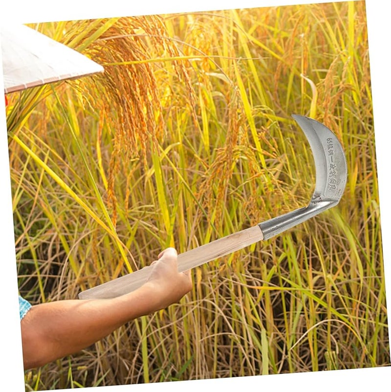 6 قطع من مقابض الخشب الصلب للاستبدال في المجارف والمعاول والمناجل، قابض مريح، تركيب سهل - Image 5