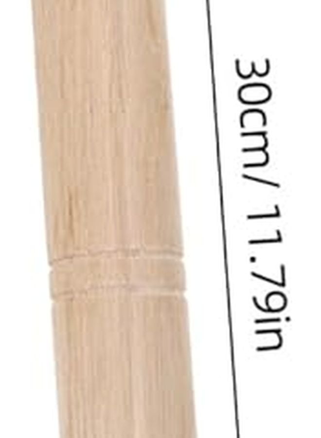 6 قطع من مقابض الخشب الصلب للاستبدال في المجارف والمعاول والمناجل، قابض مريح، تركيب سهل - Image 3