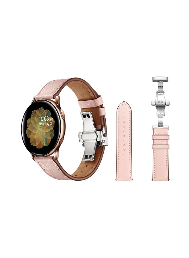 Perfii Replacement Band For Samsung Galaxy Active/Active2 Pink