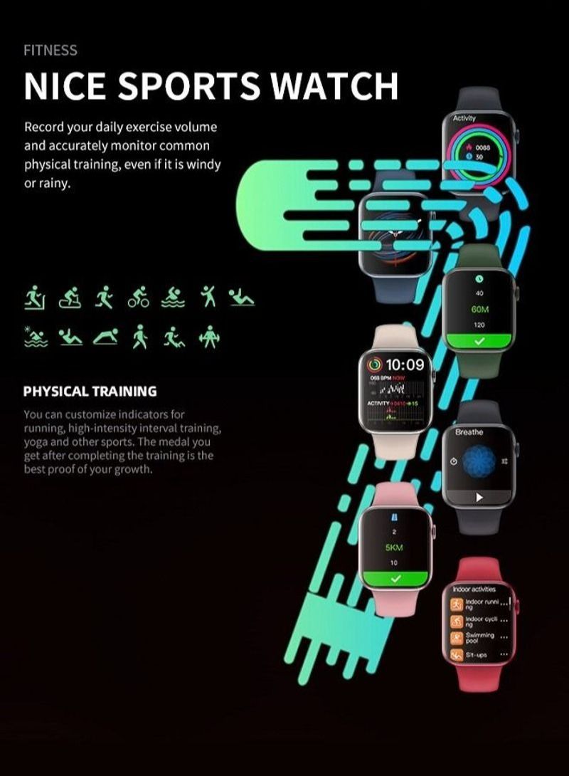 NIBEMINENT HW22 PLUS Smart Watch with IP67 Waterproof Grey - Image 5